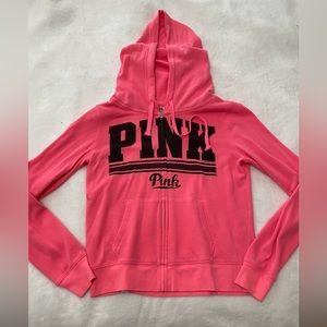 PINK zip up hoodie